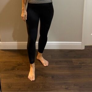 Lululemon Black Align Patterned Leggings Size 10